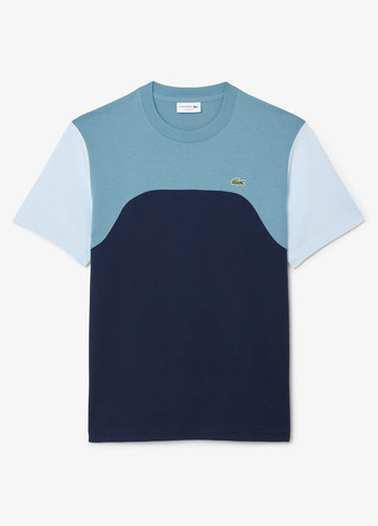 Голубая футболка Lacoste