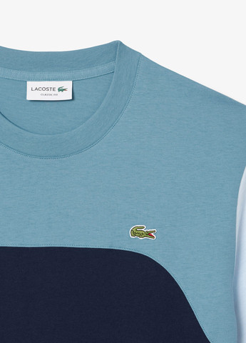 Голубая футболка Lacoste