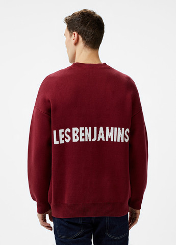 Вишневый демисезонный джемпер джемпер Les Benjamins 301
