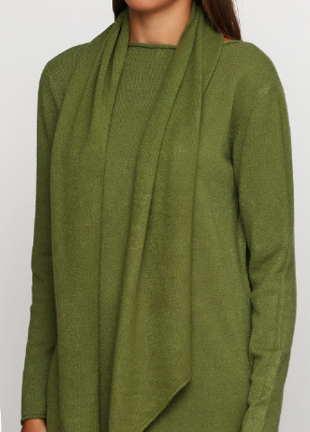 Зеленое кэжуал платье New Colection однотонное