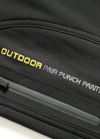 Черные спортивные демисезонные зауженные брюки SHEIN