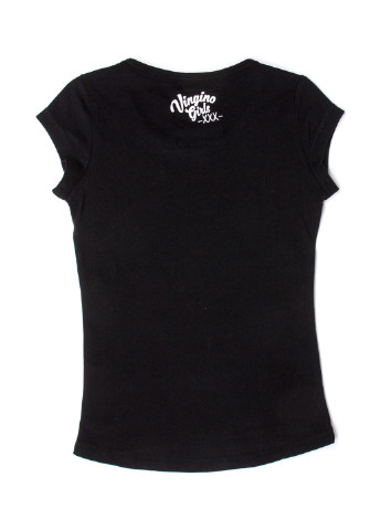 Черная летняя футболка Vingino