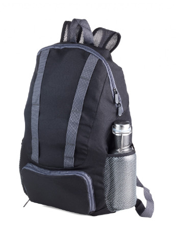 Рюкзак складной ""; чёрный Troika bagpack (225016456)