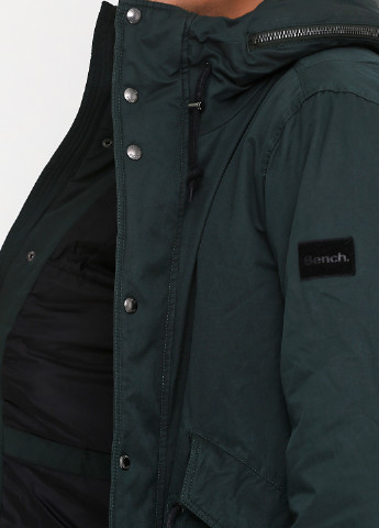 Темно-зеленая осенняя куртка Bench