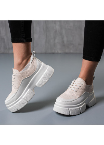 Кроссовки женские Gallant 3766 36 22,5 см Бежевый Fashion бежевые демисезоны (254441627)