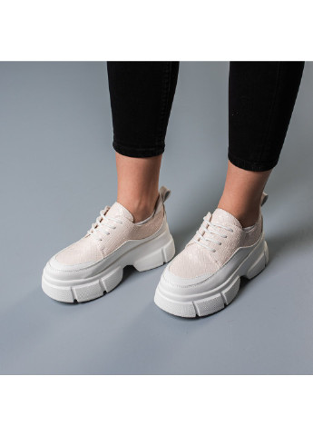 Кроссовки женские Gallant 3766 36 22,5 см Бежевый Fashion бежевые демисезоны (254441627)