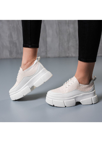 Кроссовки женские Gallant 3766 36 22,5 см Бежевый Fashion бежевые демисезоны (254441627)