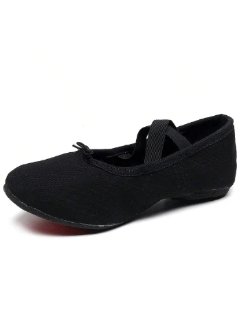SHEIN Балетки чорний з текстиль, китай — всесезон (323262681)