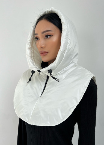 Зимний белый универсальний капор Jadone Fashion (255722723)