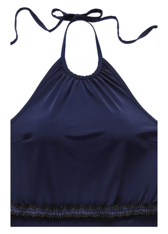 Темно-синя вечірня сукня з відкритою спиною Anna Field однотонна