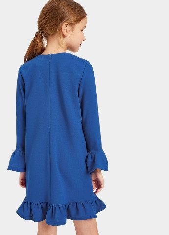 Світло-синя сукня SHEIN (244734004)