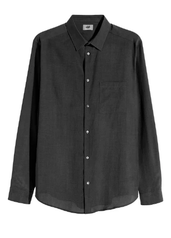 Сорочка демісезон,чорний, H&M (255192961)