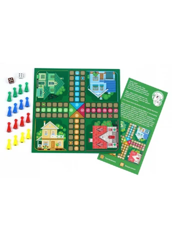 Магнитная игра Лудо УМНЯШКА (255060045)