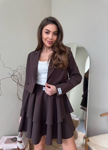 Костюм (жакет, спідниця) No Brand (358867274)