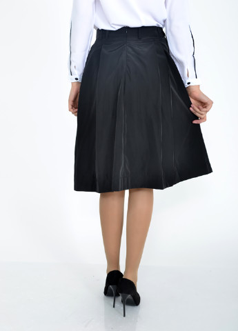 Черная кэжуал юбка Kamomile клешированная