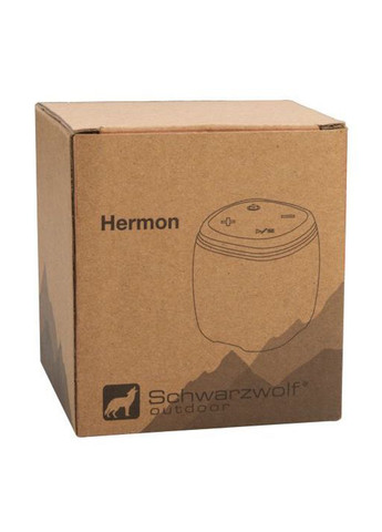 Портативна колонка HERMON 5 W, 7,2×8,2×7,2 см Schwarzwolf (329057928)