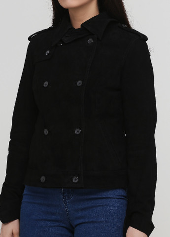 Чорна демісезонна куртка Heine