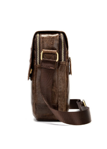 Мужская кожаная сумка 27,5х23 х7 см Vintage (254456585)