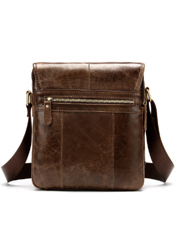 Мужская кожаная сумка 27,5х23 х7 см Vintage (254456585)