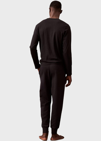 Темно-коричневые домашние демисезонные брюки Calvin Klein