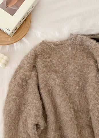 Темно-бежевий зимовий джемпер джемпер SHEIN