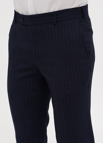 Темно-синій демісезонний костюм (піджак, штани) брючний Federico Cavallini