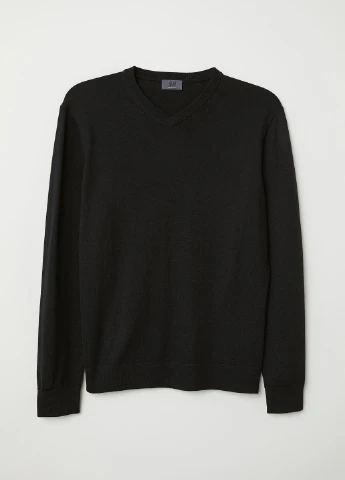 Черный демисезонный джемпер H&M