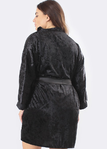 Темно-червоний демісезонний комплект (топ, шорти, халат) Ghazel