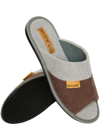 Коричневые тапочки Белста