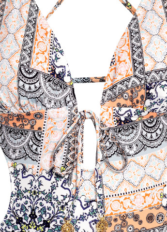 Комбінований літній купальник суцільний H&M