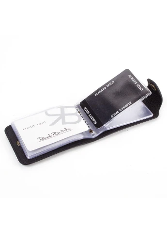 Мужская кожаная визитница 10х7х1,5 см DNK Leather (212709413)