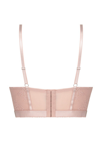 Пудровый топ бюстгальтер Hunkemoller с косточками полиамид