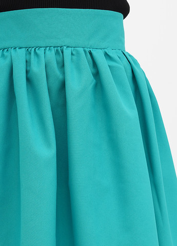 Светло-зеленая кэжуал однотонная юбка Laura Bettini