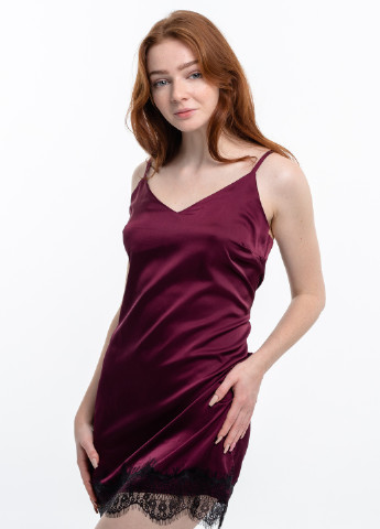 Бордова всесезон комплект (халат + пеньюар) GorLin