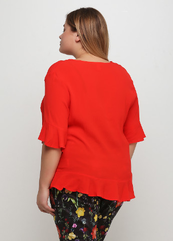 Красная летняя блуза без рукава H&M