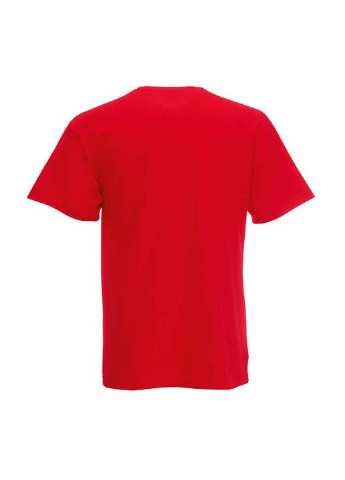 Красная демисезонная футболка Fruit of the Loom D061033040164