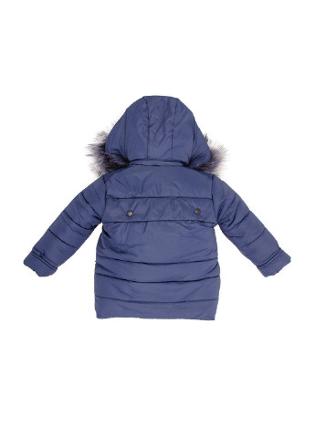 Темно-синя зимня зимова курточка для дівчинки Vestes