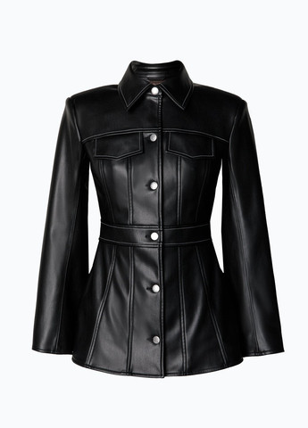 Черный женский жакет Gepur однотонный - демисезонный