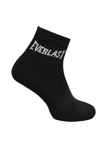 Чорні шкарпетки (3 пари) Everlast логотипи (235210503)