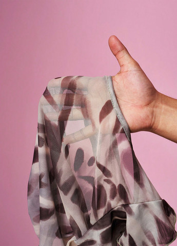 Комбінований літній комплект (топ, спідниця) SHEIN