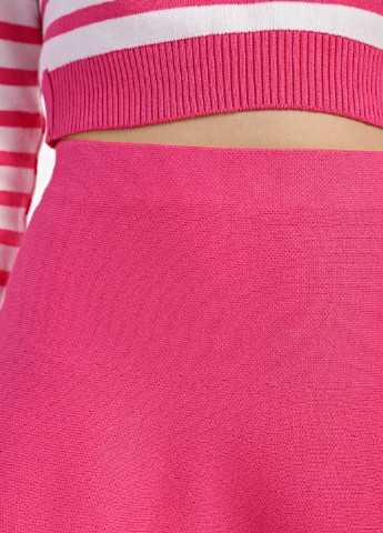 Розовая кэжуал однотонная юбка Sewel клешированная