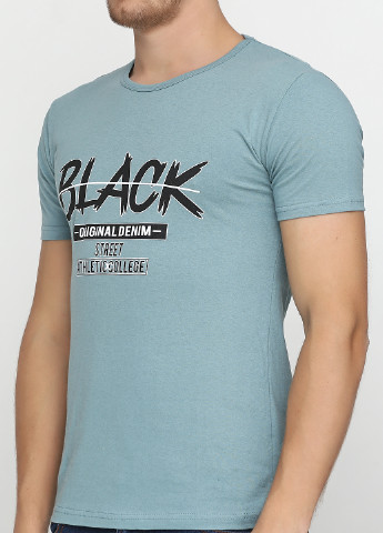 Блідо-бірюзова футболка LEXSUS
