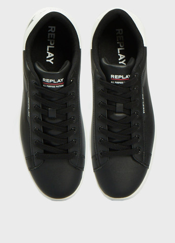 Черные всесезонные кроссовки Replay