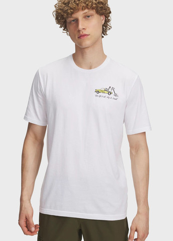 Біла футболка Under Armour