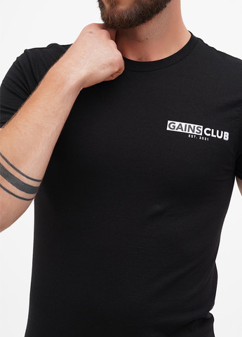 Черная футболка Hanes