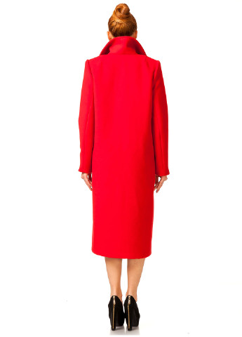 Красное демисезонное Пальто Helga Martin