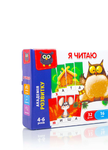 Гра розвиваюча "Я читаю" VT5202-09 (укр) Vladi toys (232552102)
