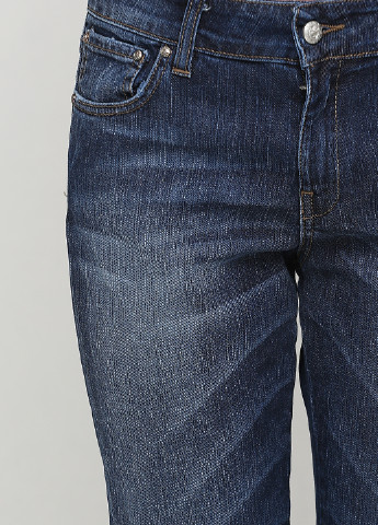 Синие демисезонные прямые джинсы Richmond Denim