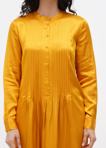 Оранжевое кэжуал платье Bruuns Bazaar однотонное