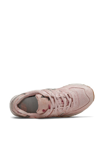 Светло-розовые демисезонные кроссовки New Balance 574